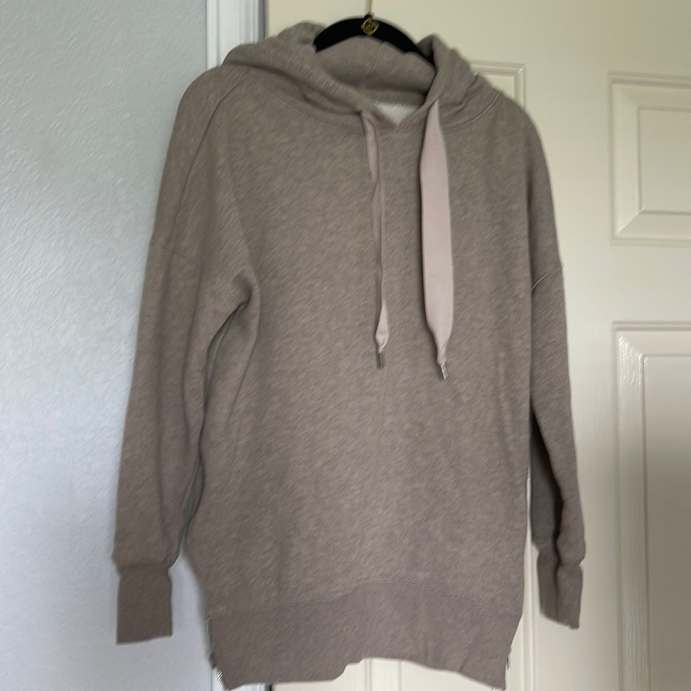 Aerie Tan hoodie Sweatshirt SZ XS